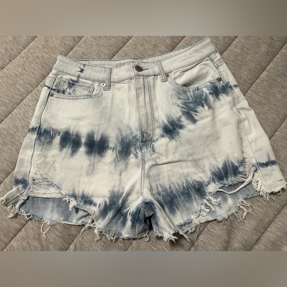 American Eagle Outfitters Pants - American Eagle  Tie-Dye Denim Shorts